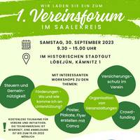 1. Vereinsforum im Saalekreis